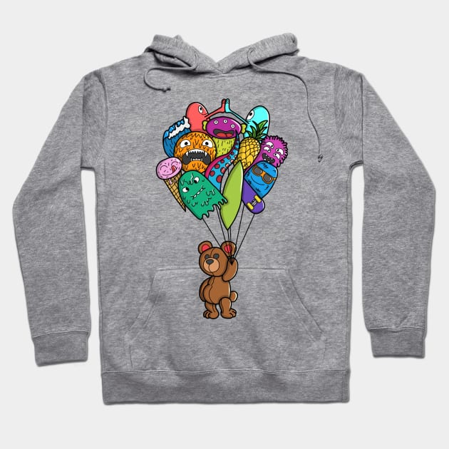 Doodle Hoodie by Vlad.S. Art Studio